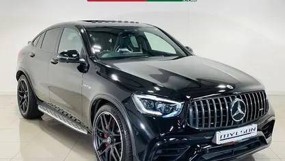 Begagnad Mercedes GLC63 AMG Premium Plus 510 HK (375 kW) 2019 Svart Sportkupé