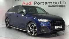 Blue Used 2022 Audi Q7 Black Edition SUV | £38,140 (Good price)