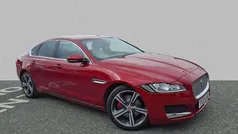 Red Used 2017 Jaguar XF Portfolio Sedan | £14,260 (Fair price)