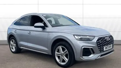 Used Audi Q5 Sportback S-Line 204 HP (150 kW) 2021 Silver SUV