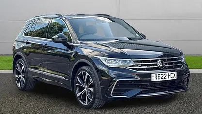 Used VW Tiguan R-line 150 HP (110 kW) 2022 Black SUV
