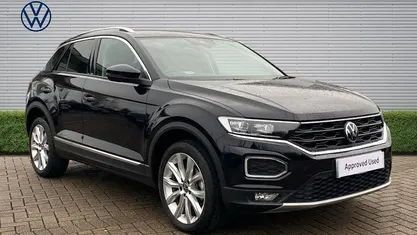 Used VW T-Roc SEL 150 HP (110 kW) 2021 Black SUV