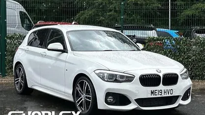 Used BMW 118 M Sport 136 HP (100 kW) 2019 White Hatchback