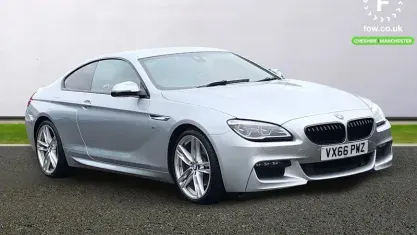 Used BMW 640 Comfort Edition 313 HP (230 kW) 2016 Silver Coupe