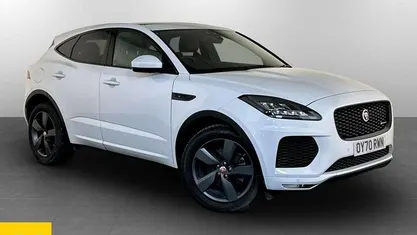 White Used 2020 Jaguar E-Pace Chequered Flag SUV | £18,995 (Fair price)