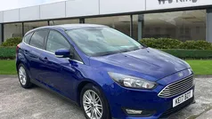 Blue Used 2017 Ford Focus Zetec Hatchback | £5,695 (Good price)