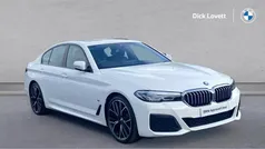 White Used 2022 BMW 520 M Sport Sedan | £28,999 (Fair price)