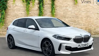 Used BMW 118 M Sport 136 HP (100 kW) 2023 White Hatchback