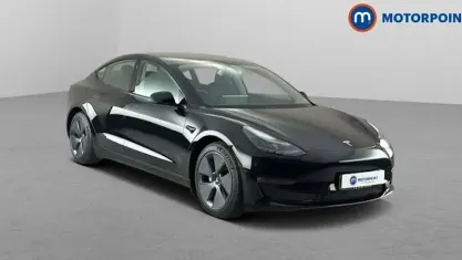 Used Tesla Model 3 Long Range AWD 366 kW (498 HP) 2021 Black Sedan