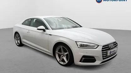 Used Audi A5 Sport 150 HP (110 kW) 2019 White Coupe