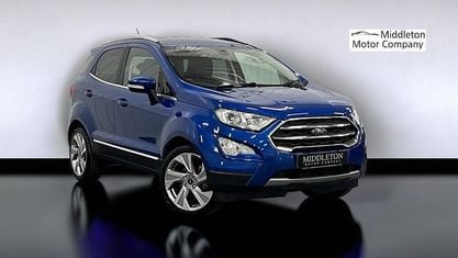 Używany Ford Ecosport Titanium 125 KM (91 kW) 2019 Niebieski SUV