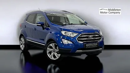 Used Ford Ecosport Titanium 125 HP (91 kW) 2019 Blue SUV