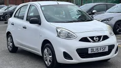 White Used 2015 Nissan Micra Visia Hatchback | £3,450 (Fair price)