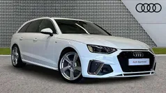 White Used 2023 Audi A4 S-Line Estate | £26,995 (Fair price)