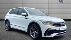 White Used 2023 VW Tiguan R-line Edition SUV | £27,590 (Fair price)