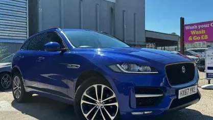 Used Jaguar F-Pace R-Sport 241 HP (177 kW) 2017 Blue SUV
