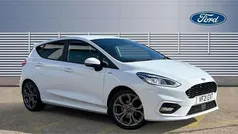 White Used 2021 Ford Fiesta ST-Line Hatchback | £11,610 (Fair price)