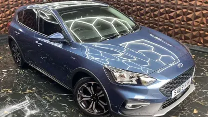 Used Ford Focus Active X 125 HP (91 kW) 2019 Blue Hatchback