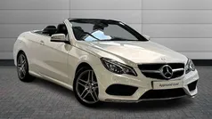 White Used 2015 Mercedes E220 AMG Line Premium Cabriolet | £15,795 (Fair price)
