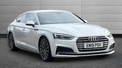 White Used 2019 Audi A5 Sportback S-Line Hatchback | £15,490 (Fair price)
