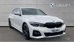 White Used 2021 BMW 330e M Sport Sedan | £22,895 (Fair price)