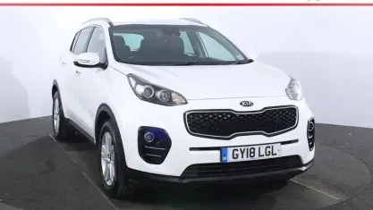 Used Kia Sportage 132 HP (97 kW) 2018 White SUV