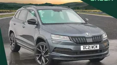 Grey Used 2021 Skoda Karoq SportLine SUV | £24,995 (Fair price)