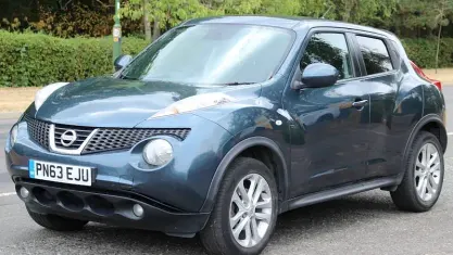 Used Nissan Juke Acenta 117 HP (86 kW) 2013 Blue SUV