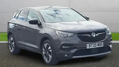 Used Vauxhall Grandland X SRi 131 HP (96 kW) 2020 Grey SUV