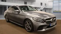 Grey Used 2019 Mercedes C200 AMG line Sedan | £18,699 (Fair price)