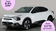 White Used 2023 Citroën C4 PureTech Sedan | £15,852 (Good price)