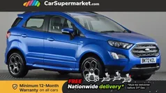 Blue Used 2022 Ford Ecosport ST-Line SUV | £12,597 (Fair price)