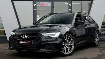 Used Audi A6 Black Edition 204 HP (150 kW) 2021 Black Estate
