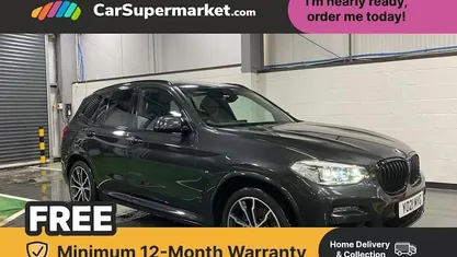 Grey Used 2021 BMW X3 M Sport SUV | £28,197 (Fair price)