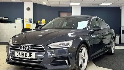 Used Audi A5 Sportback Sport 190 HP (139 kW) 2018 Grey Hatchback