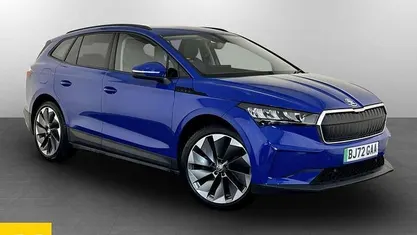 Blue Used 2022 Skoda Enyaq iV ecoSuite SUV | £14,795 (Fair price)