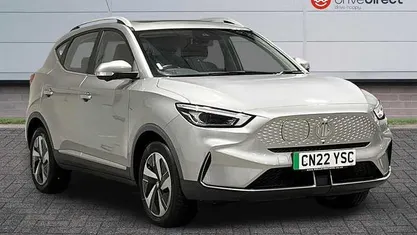 Silver Used 2022 MG ZS Trophy Hatchback | £13,850 (Fair price)