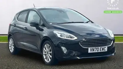 Used Ford Fiesta Titanium 125 HP (91 kW) 2020 Black Hatchback