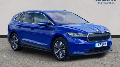 Used Skoda Enyaq iV ecoSuite 150 kW (204 HP) 2022 Blue SUV