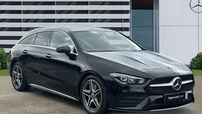 Used Mercedes CLA220 Shooting Brake AMG Line Premium 190 HP (139 kW) 2022 Black Estate