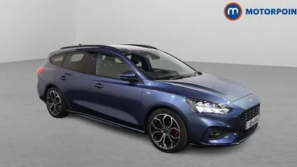 Used Ford Focus ST-Line X 125 HP (91 kW) 2021 Blue Estate