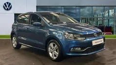 Blue Used 2017 VW Polo Edition Hatchback | £10,228 (Fair price)