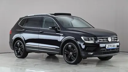 Used VW Tiguan Allspace Match 150 HP (110 kW) 2021 Black SUV