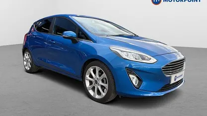 Used Ford Fiesta Titanium X 125 HP (91 kW) 2020 Blue Hatchback
