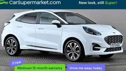 Second-hand Ford Puma ST-Line 125 CP (91 kW) 2023 Alb SUV