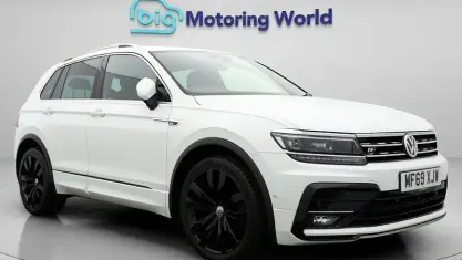 Used VW Tiguan R-line 150 HP (110 kW) 2019 White SUV