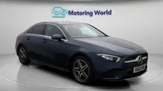Blue Used 2021 Mercedes A250 AMG line Sedan | £16,900 (Good price)
