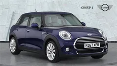 Blue Used 2017 Mini Cooper Hatch Hatchback | £10,995 (Good price)