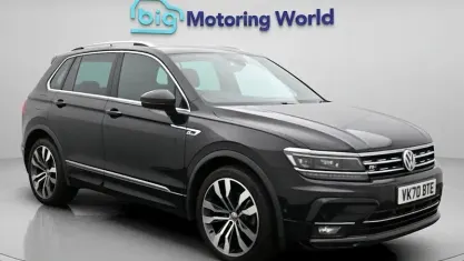 Used VW Tiguan R-line 150 HP (110 kW) 2020 Black SUV