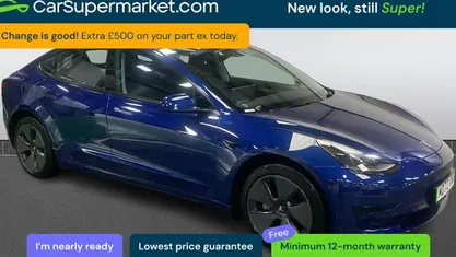 Used Tesla Model 3 RWD 208 kW (283 HP) 2023 Blue Sedan